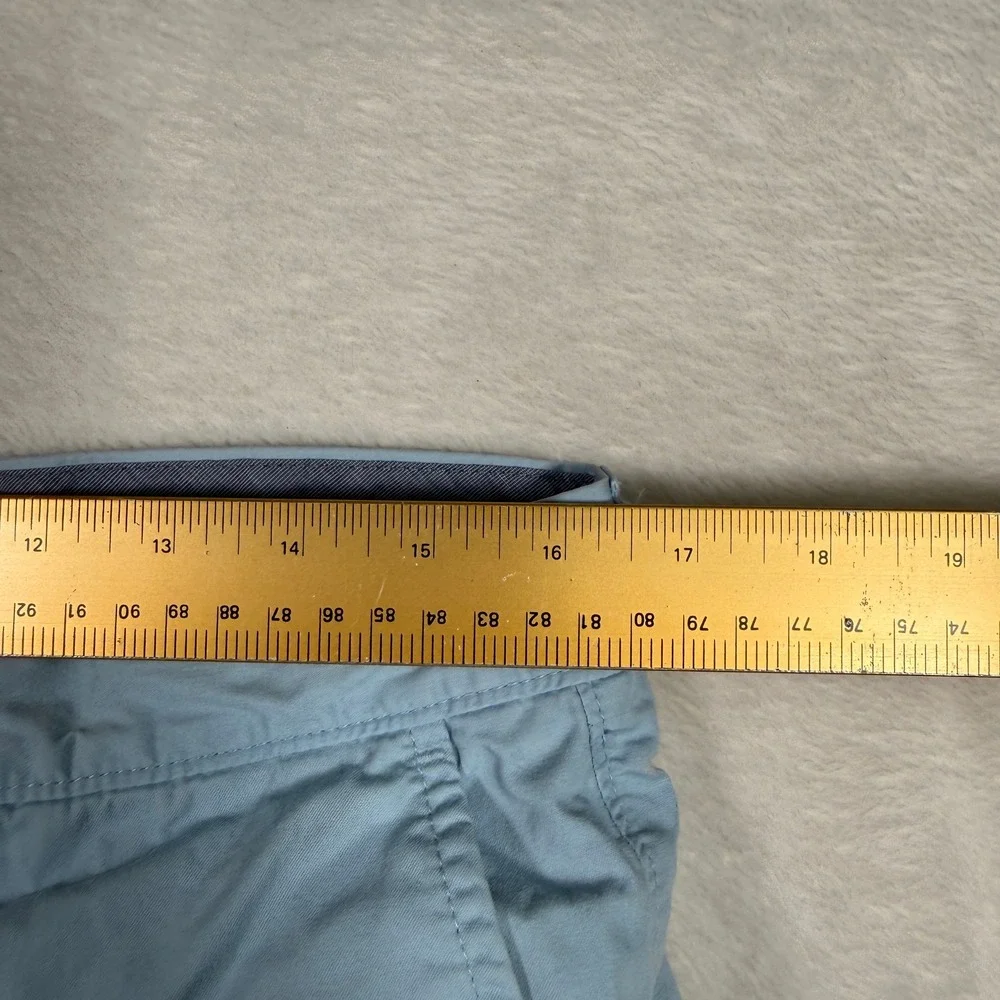 J. Crew Men's Light Blue Club Short Cotton Blend Size 33W‎